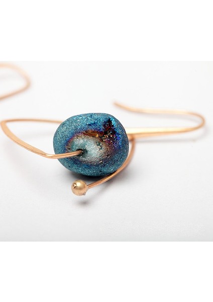 1 Çift Cosmos Mavi Doğal Taş Kadın Küpe (Yurt Dışından) fırsatları