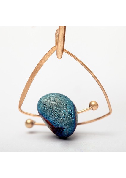 1 Çift Cosmos Mavi Doğal Taş Kadın Küpe (Yurt Dışından) indirimleri