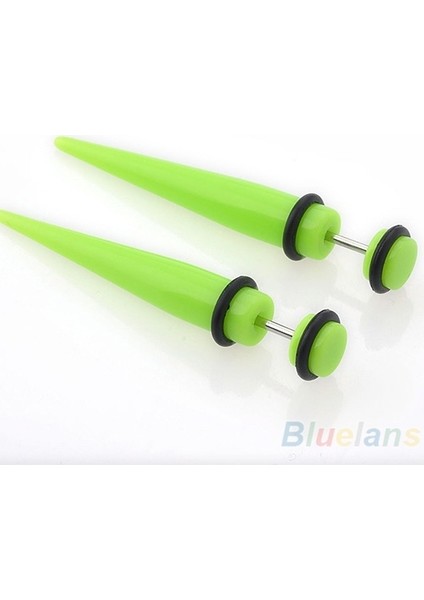 Kırmızı Stil No.6 Boyutu Illüzyon Kulak Sahte Dolandırıcı Gerdirme Nitarası Takma Fiş Tünel Ölçüler - (Yurt Dışından) fırsatları