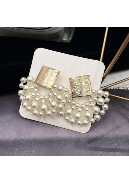 No.14 Boyutu Kadın Moda Takı 18 Ayar Altın Gümüş Nişan Inci Cz Parıltılı Küpe Karşılık Gelen Resim Için Stil Seçeneği (Yurt Dışından) fırsatları