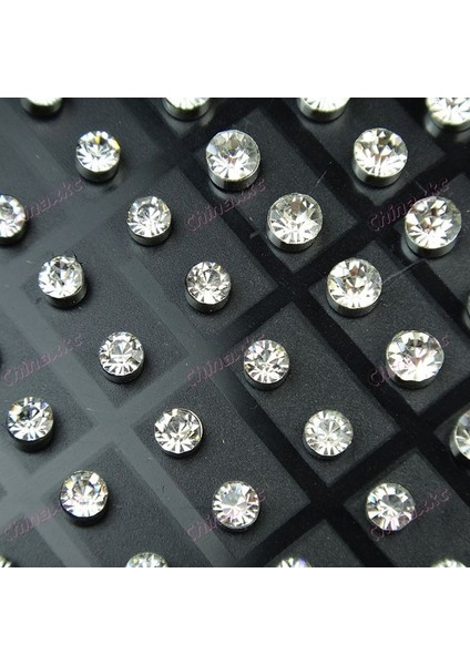 Stili Temizle 4m Yeni Moda Üst Paslanmaz Çelik Çek Raptiye Küpe+Gösterim Ped Takı Lotları (Yurt Dışından) fiyatları