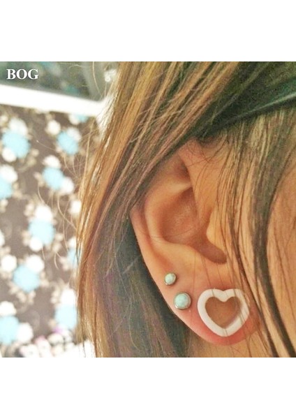 Beyaz Stil 5 mm 2 Çift Siyah & Beyaz Kalp Akrilik Fleş Tünel Takı Vücut Piercing Genişletici Kulak Mıknatıs Küpe Ameliyat Yapılmış Delik Boyutu (Yurt Dışından) indirimleri