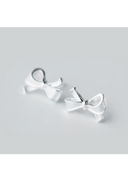 Kadın Kızlar Için Gümüş Tatlı Kurdele Yaka Takısı Küpe Düğün Parti Takı Hediye (Yurt Dışından) indirimleri