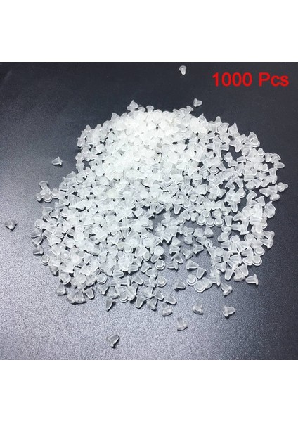 Stili Temizle 1000 Adet Yumuşak Silikon Kauçuk Küpe Geri Takı Tutucuları Stud Küpeleri Dıy Küpe Bulguları Aksesuarları (Yurt Dışından) modelleri