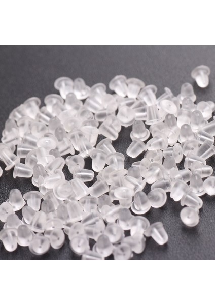 Stili Temizle 1000 Adet Yumuşak Silikon Kauçuk Küpe Geri Takı Tutucuları Stud Küpeleri Dıy Küpe Bulguları Aksesuarları (Yurt Dışından) fırsatları