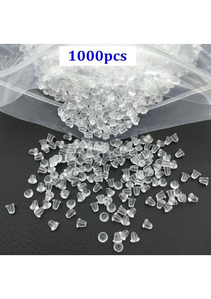 Stili Temizle 1000 Adet Yumuşak Silikon Kauçuk Küpe Geri Takı Tutucuları Stud Küpeleri Dıy Küpe Bulguları Aksesuarları (Yurt Dışından) indirimleri