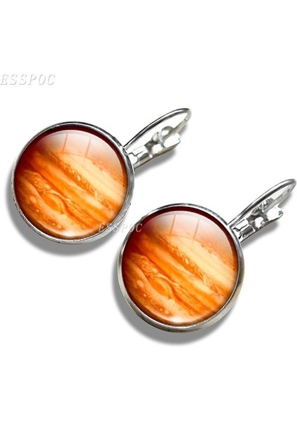 No.5 Boyutu Güneş Sistemi Takıları Galaksi Nebula Kanca Küpe Dolunay Halka Küpe Gezegen Takı Kadın Moda Kulak Aksesuarları (Yurt Dışından) indirimleri