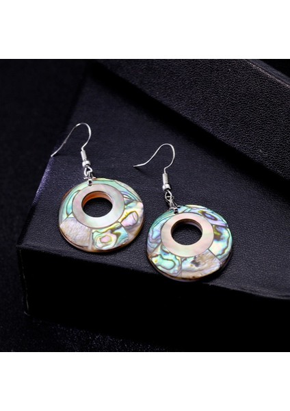 Yeni Doğal Abalon Kabuk Serisi Küpe Moda Vahşi Bayan Küpeleri (Yurt Dışından) fiyatları