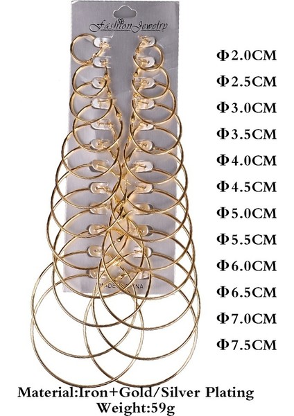 Altın Tarzı 12 Çift Set 6 Çift Punk Tarzı Altın Gümüş Kaplama Alaşımlı Damla Küpe Seti Trendi Basit Zarif Benzersiz Küpeler Kadın Takı Aksesuarları (Yurt Dışından) fırsatları