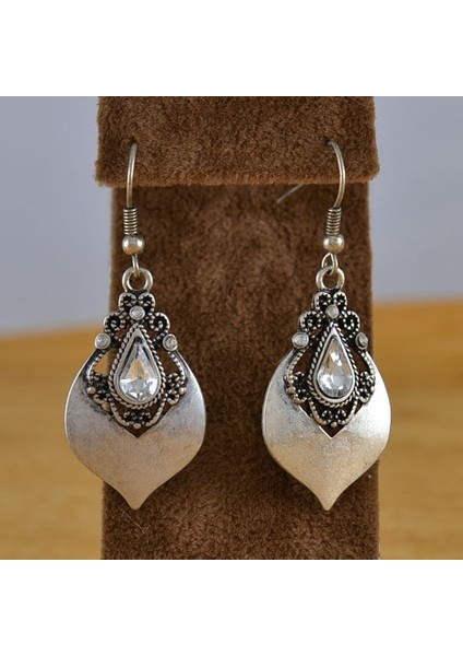 Beyaz Stil Kadın Kızlar Için Güzel Hediye Tibet Gümüş Retro Düşen Küpe Karışık Sipariş E765 (Yurt Dışından) fırsatları