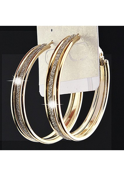 Gümüş Tarzı Sıcak Satış Yeni Gelenler Çeşitleri Altın ve Gümüş Mat Kadın Büyük Halka Küpe Düğün Gelin Moda Takı (Yurt Dışından) fiyatları