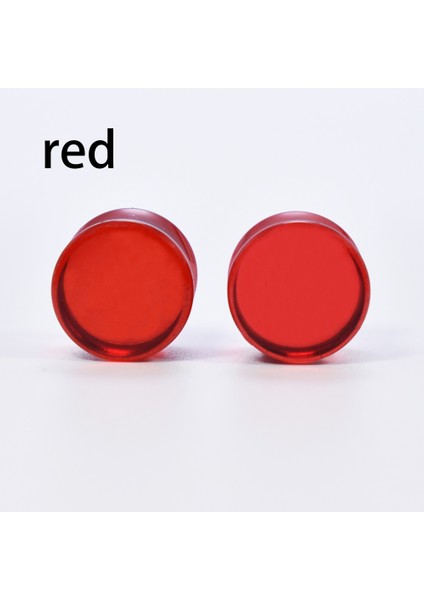 Kırmızı Stil 14 mm 1 Çift Renkli Akrilik Kulak Tünelleri Ölçü Kulak Genişletici Fişler Genişletici Küpe Delme Ölçüleri Için Fişler (Yurt Dışından)