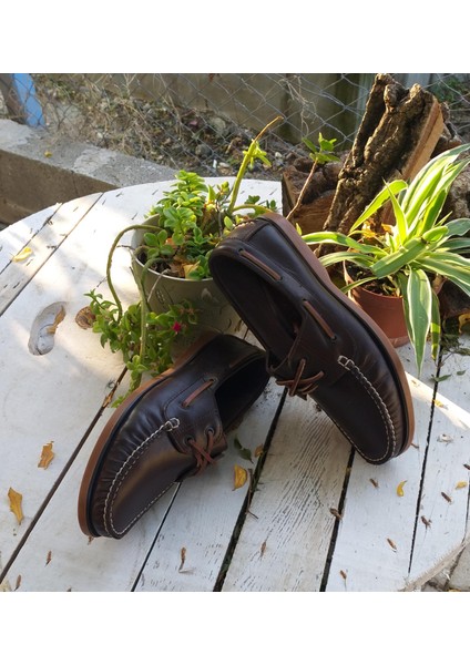 Bagsshoes ZY-15001 Erkek Deri Günlük Navigator Marine Ayakkabı modelleri