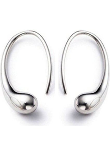 Yeni Moda Takı Damlacık Kanca 925 Gümüş Küpe Indirimde (Yurt Dışından)