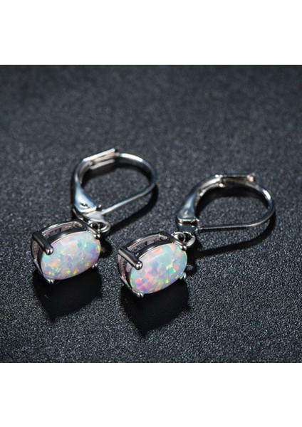 Gümüş Tarzı 925 Gümüş 6*8mm Opal Küpe (Yurt Dışından) indirimleri