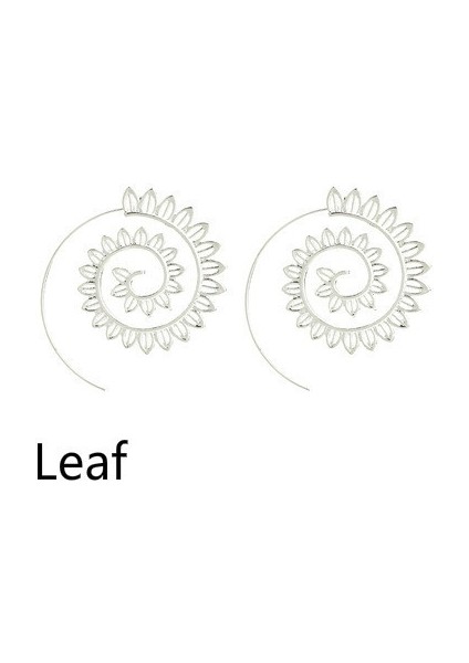 4198 Altın Yeni Moda Komik Halka Küpe Büyük Dolanıklı Küpe Kadınlar Için Basit Salyangoz Küpe Kızlar Için Küpe Takı (Yurt Dışından) fırsatları