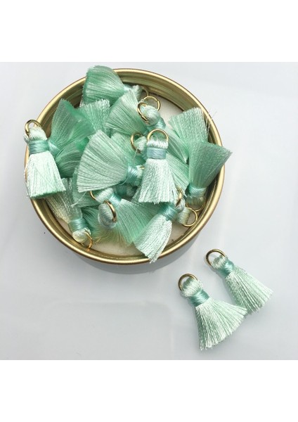 Peridot Tarzı 2cm El Yapımı Takılar Için Püsküllü Ipek Fırça Küpe Aksesuarları - Mücevher Bulguları (Yurt Dışından) modelleri