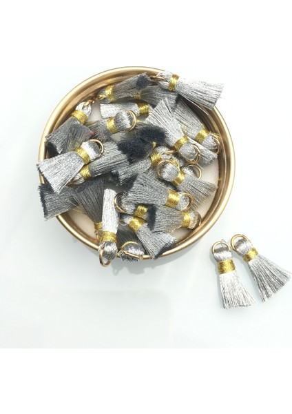 Peridot Tarzı 2cm El Yapımı Takılar Için Püsküllü Ipek Fırça Küpe Aksesuarları - Mücevher Bulguları (Yurt Dışından) fırsatları