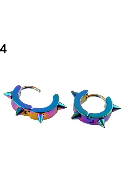 Gümüş Tarzı Bir Kadın Erkek Moda Takı Titanyum Çelik Punk Nitar Gotik Halka Küpe Hediye (Yurt Dışından) fırsatları