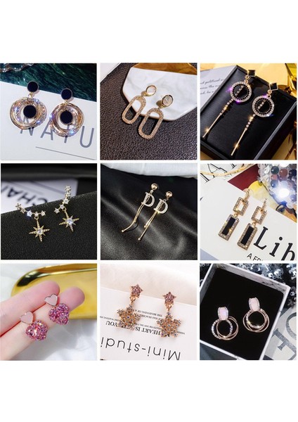 J 2020 Kore Versiyonu Net Kırmızı Küpe Taşlı Küpe Tarz Tanrıça Iğnesi Moda Vahşi Püskül Küpe Küpe (Yurt Dışından) fiyatları