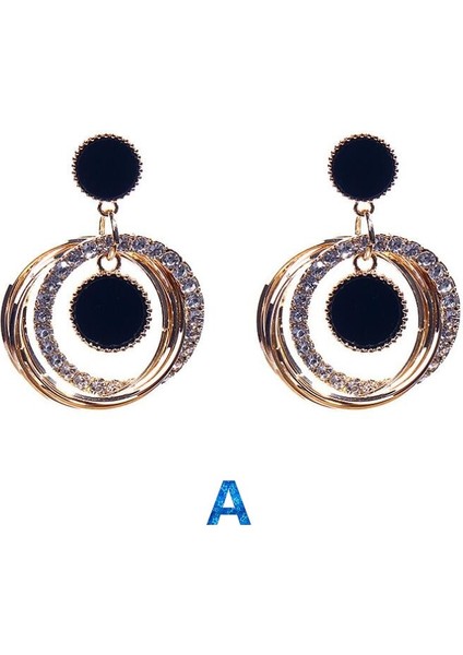 J 2020 Kore Versiyonu Net Kırmızı Küpe Taşlı Küpe Tarz Tanrıça Iğnesi Moda Vahşi Püskül Küpe Küpe (Yurt Dışından) modelleri