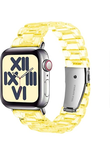 Apple Watch Seri 44/42 mm Uyumlu Kasa Korumalı Kordon