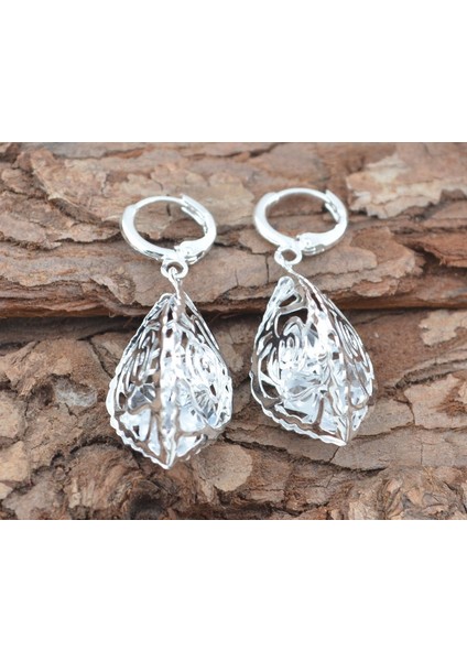 Moda Takı Kadın Gümüş Şans Cz Sarkan Küpe Puantiyeler (Yurt Dışından) modelleri