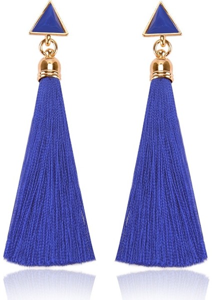 Siyah Stil Retro Boho Alaşım Kaplama Moda Püskül Uzun Sarkan Damlalı Kolye Küpe Moda Kadın Parti Takı (Yurt Dışından) indirimleri