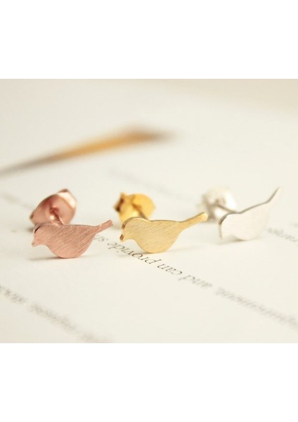 Altın Tarzı Yeni Moda Fırçalanmış Kuş Küpe Kadınlar Klasik Hayvan Kuş Kadın Küpeler Parti Hediyesi (Yurt Dışından) fiyatları