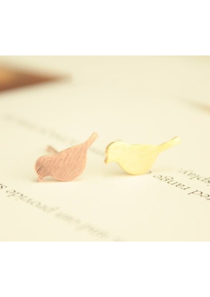 Altın Tarzı Yeni Moda Fırçalanmış Kuş Küpe Kadınlar Klasik Hayvan Kuş Kadın Küpeler Parti Hediyesi (Yurt Dışından) indirimleri