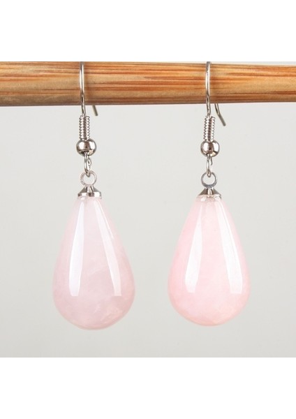 Kiraz Kuvars 1 Çift Mor Ametist Berrak Kuvars Lapis Lazuli Turkuaz Gül Kuvars Opal Obsidyen Jaspis Damla Konik Boncuk Kanca Küpe (Yurt Dışından) indirimleri