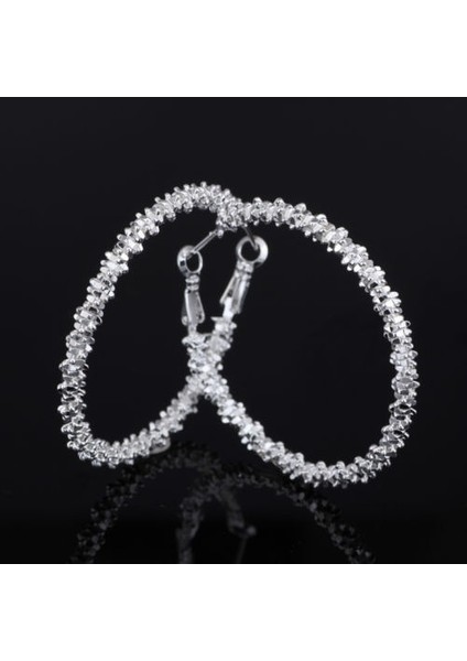 Moda Kadın Takı 925 Ayar Gümüş Kaplama Yıldızlar Halka Küpe Sallantılı Sıcak (Yurt Dışından) fırsatları