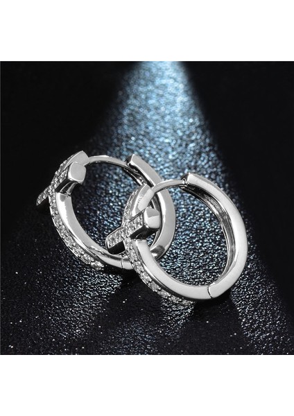 925 Ayar Gümüş Moda Kadın Haç Şekilli Küpe (Yurt Dışından) indirimleri