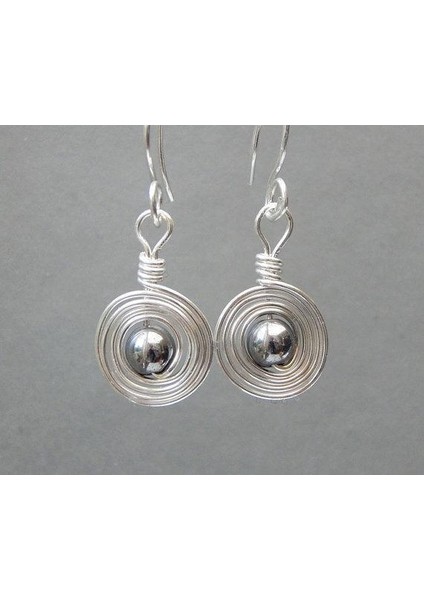 Gümüş Tarzı Gümüş Hematit Küpe Gümüş Damla Küpe Hematit Küpe Gösterişli Küpe (Yurt Dışından) fırsatları