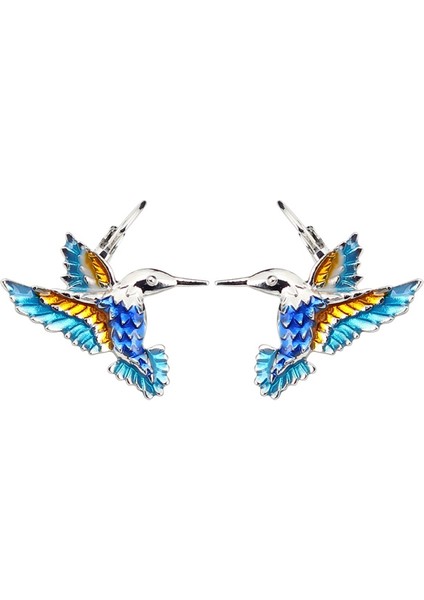 Siyah Stil Kızlar ve Bayanlar Için Çiçekli Kuş Küpe Küpe Fransız Klips Moda Hayvan Hediye Takı Aksesuarları (Yurt Dışından) fiyatları