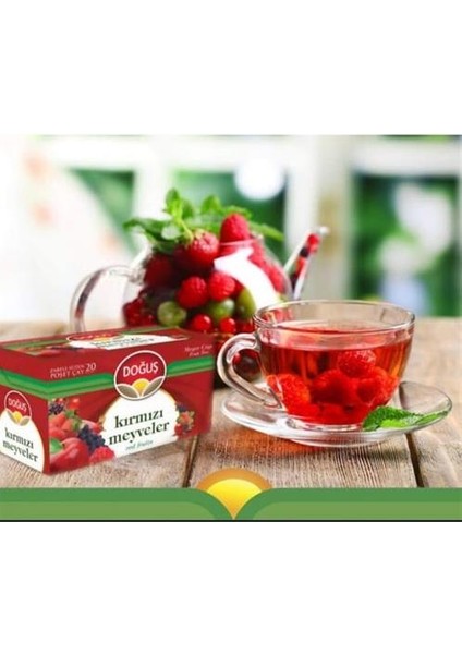 Kırmızı Meyveler 20'li