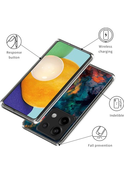 Xiaomi Redmi Note 13 Pro 5g Ince Kılıf Desen Baskı Darbeye Dayanıklı Tpu Telefon Kapak-Stil M Için (Yurt Dışından) modelleri