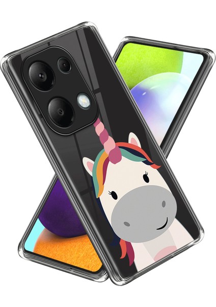 Xiaomi Redmi Note 13 Pro 4g Tpu Telefon Kılıfı Imd Desen Baskı Arka Kapak-At Için (Yurt Dışından)