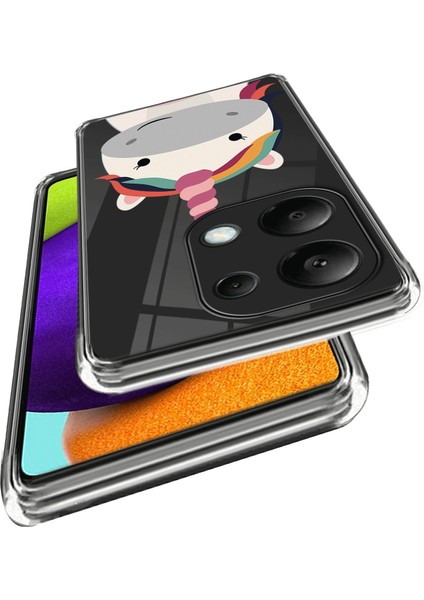 Xiaomi Redmi Note 13 Pro 4g Tpu Telefon Kılıfı Imd Desen Baskı Arka Kapak-At Için (Yurt Dışından) fiyatları