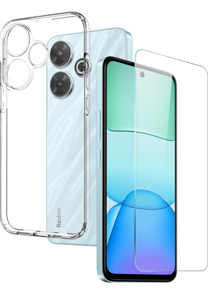 Northjo Xiaomi Redmi 13 5g/13 4g Tpu Kılıf ve Ekran Koruyucu Set-Şeffaf (Yurt Dışından)
