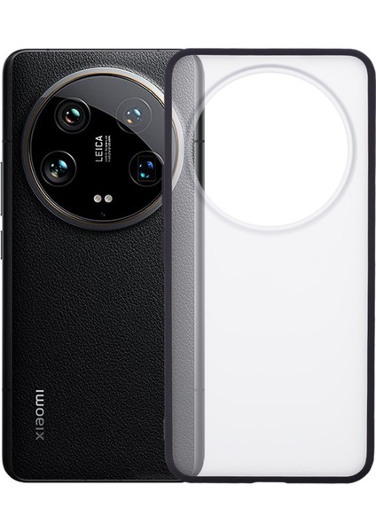 X-Level Xiaomi 14 Ultra Kılıf Mat Parmak Izi Önleyici Pc+Tpu Telefon Kapağı-Siyah (Yurt Dışından)