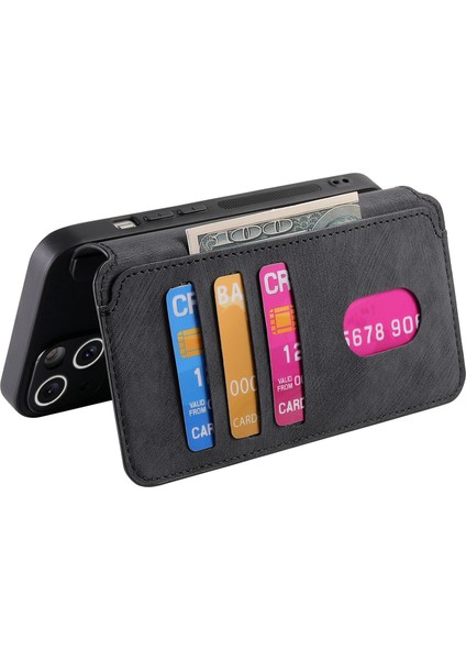 Caseneo Xiaomi Redmi Note 13 Pro 5g Kılıf Ayrılabilir Manyetik Cüzdan Kapağı-Siyah (Yurt Dışından) fırsatları