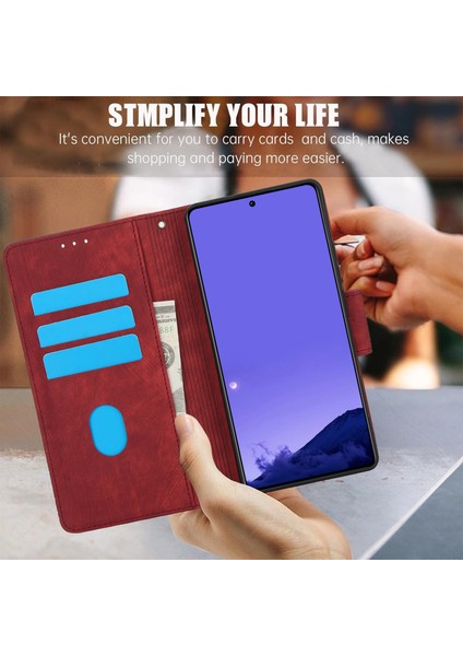Xiaomi Redmi Note 13 Pro 5g Kılıf Desenli Baskı Deri Telefon Kapağı-Kırmızı (Yurt Dışından) indirimleri