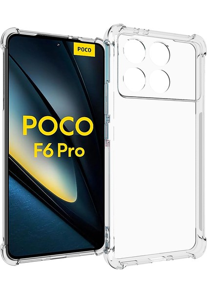 Xiaomi Poco F6 Pro 5g Kılıf Tpu Kaymaz Darbeye Dayanıklı Köşeler Telefon Kapağı Için (Yurt Dışından)