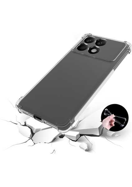 Xiaomi Poco F6 Pro 5g Kılıf Tpu Kaymaz Darbeye Dayanıklı Köşeler Telefon Kapağı Için (Yurt Dışından) modelleri