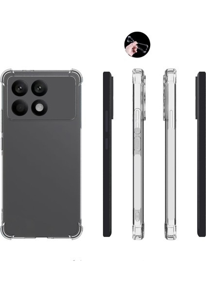 Xiaomi Poco F6 Pro 5g Kılıf Tpu Kaymaz Darbeye Dayanıklı Köşeler Telefon Kapağı Için (Yurt Dışından) indirimleri
