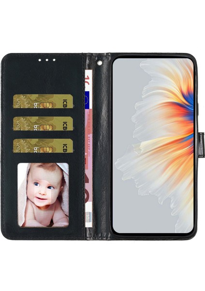 Xiaomi Redmi 14C 4g Cüzdan Kılıfı Için Glitter Çizilmez Deri Telefon Kapağı Standı-Siyah (Yurt Dışından) fiyatları