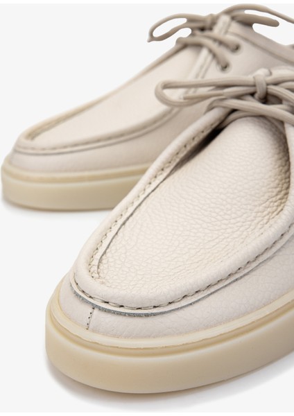 Erkek Deri Bej Casual Ayakkabı 987 138 Erk Ayk SK24-25 Bej Fltr modelleri