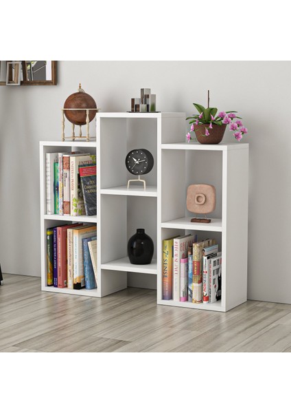 Deniz Dekoratif Kitaplık - Beyaz modelleri