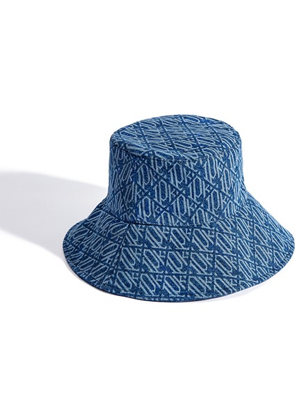 Monogram denim bucket şapka I00000077002015